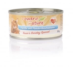 Power of Nature Kat Tessa's Sunday Special Forelfilets met Rivierkreeftstaarten 70 gram