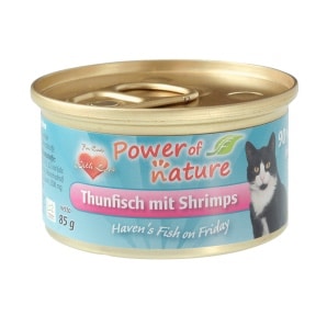 Power of Nature Kat Haven's Fish on Friday Tonijn met Garnalen 85 gram