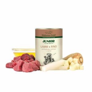 Hubertus Gold menu Junior Lam/Rund 6 x 400 gram