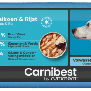 Carnibest Kalkoen & Rijst 16 x 500 gram