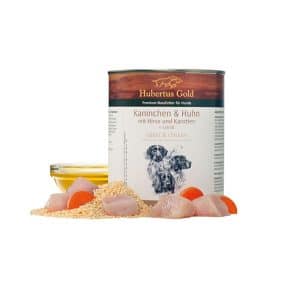 Hubertus Gold menu konijn / haan 800 gram