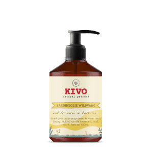 Kivo Sardienolie met Echinacea en Kurkuma 500 ml